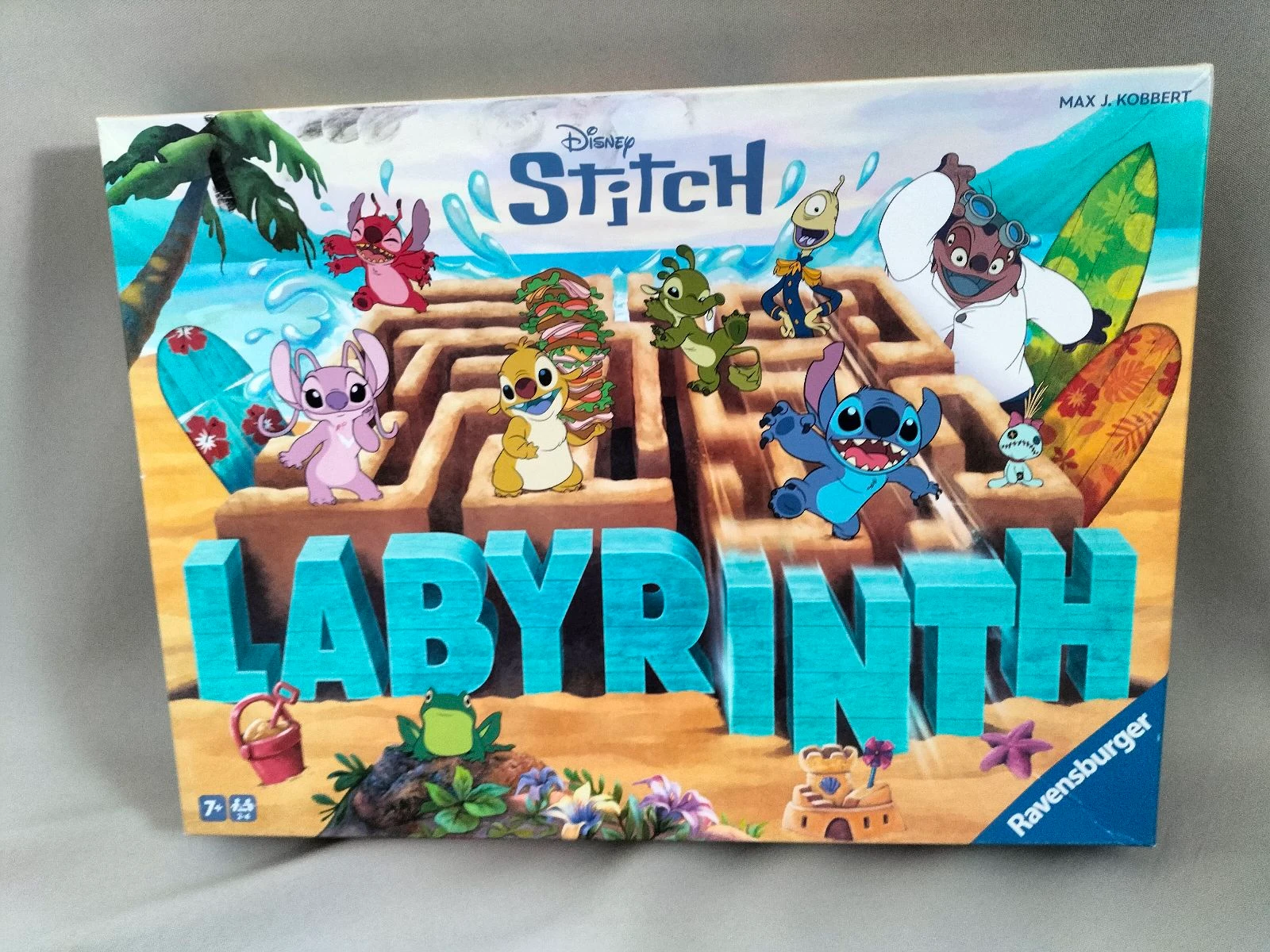 Jeu de Société Labyrinthe Stitch 7 ans+ | Ravensburger x Disney | Complet | 2 à 4 joueurs